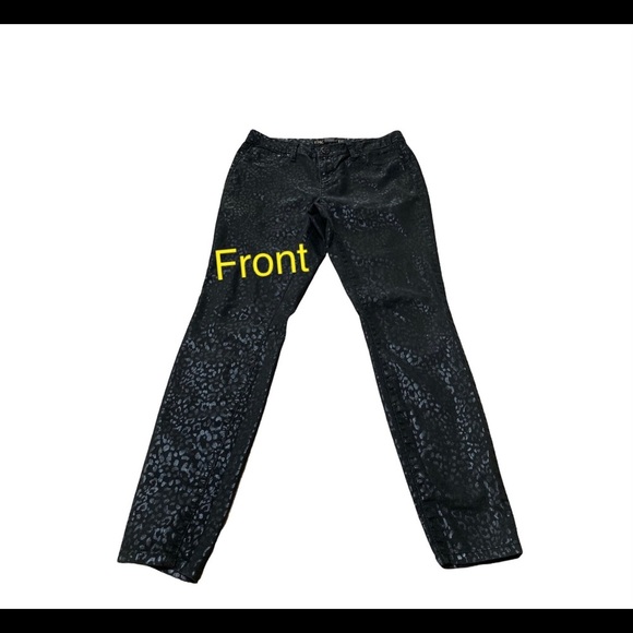 Kourtney Kardashian Denim - Kourtney Kardashian Black Jeggings Skinny Jeans Size 6